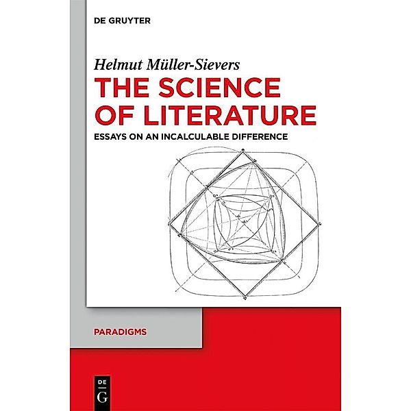 The Science of Literature / Paradigms Bd.1, Helmut Müller-Sievers
