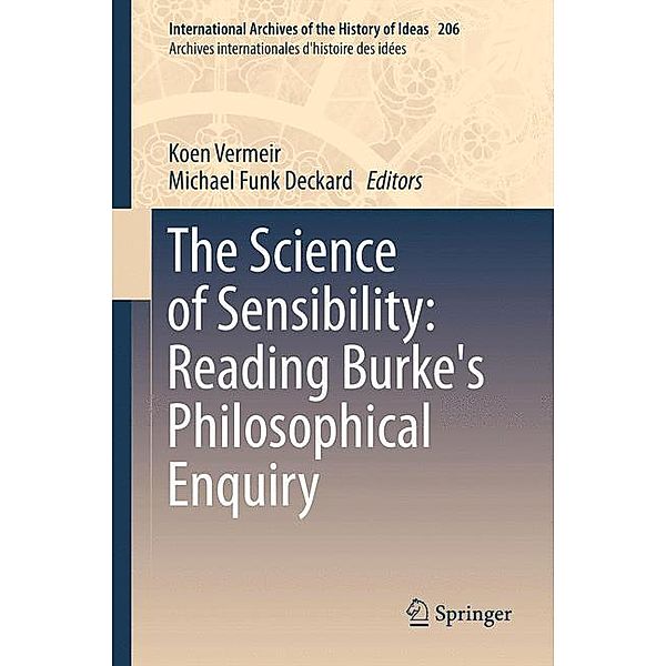 The Science of Sensibility: Reading Burke's Philosophical Enquiry