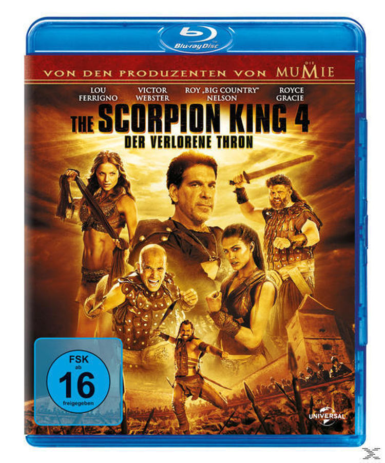 The Scorpion King 4 Der Verlorene Thron Blu Ray Weltbild De