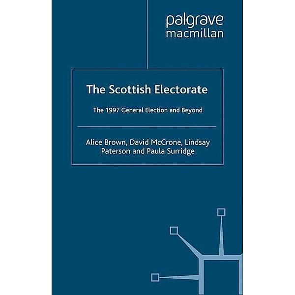 The Scottish Electorate, A. Brown, D. McCrone, L. Paterson, Paula Surridge