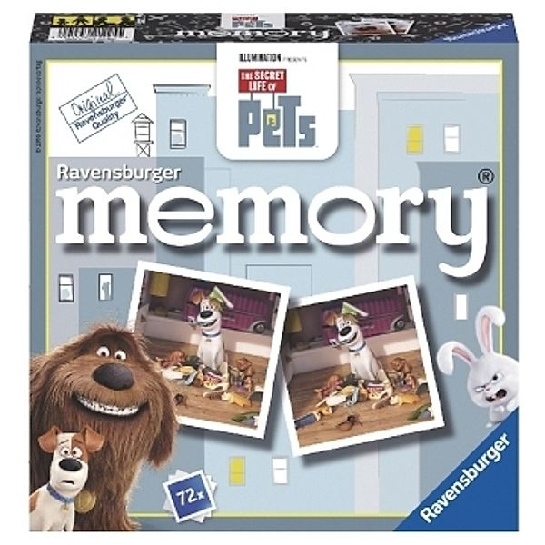 Ravensburger Verlag The Secret Life of Pets memory® (Spiel)