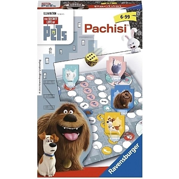 Ravensburger Verlag The Secret Life of Pets Pachisi® (Spiel)