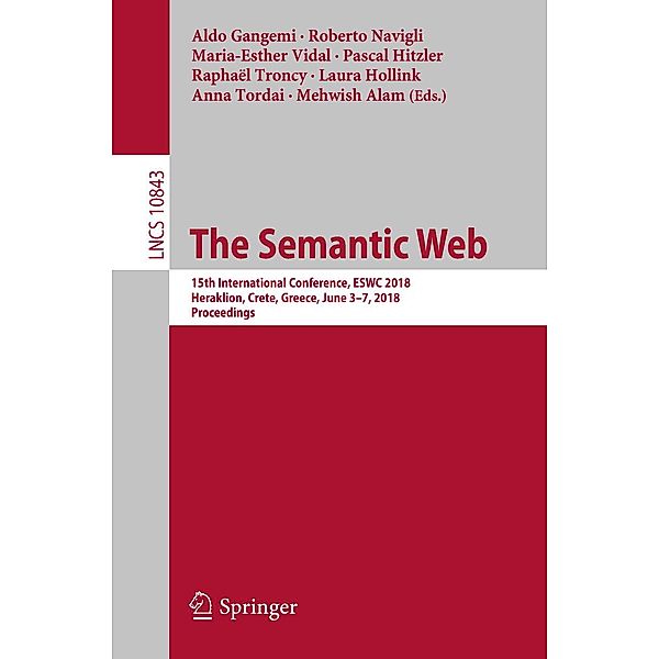 The Semantic Web / Lecture Notes in Computer Science Bd.10843