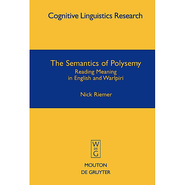 The Semantics of Polysemy, Nick Riemer