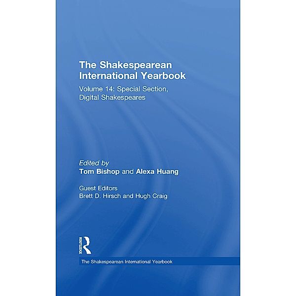 The Shakespearean International Yearbook