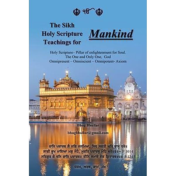 The Sikh Holy Scripture Teachings for Mankind / URLink Print & Media, LLC, Bhag Bhullar