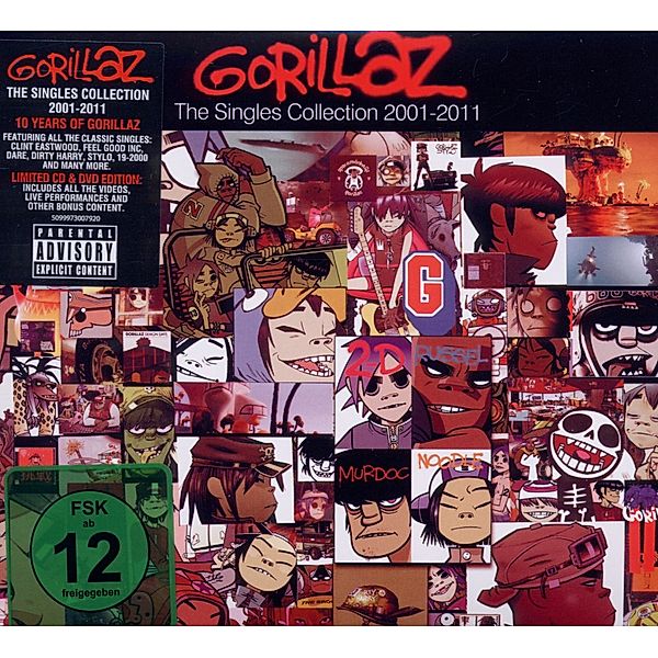 The Singles Collection 2001-2011, Gorillaz
