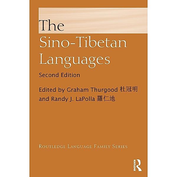 The Sino-Tibetan Languages