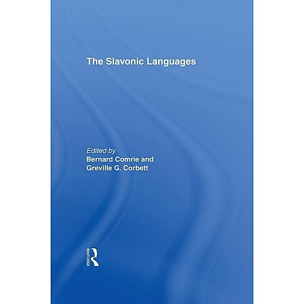 The Slavonic Languages, Corbett Greville, Comrie Bernard