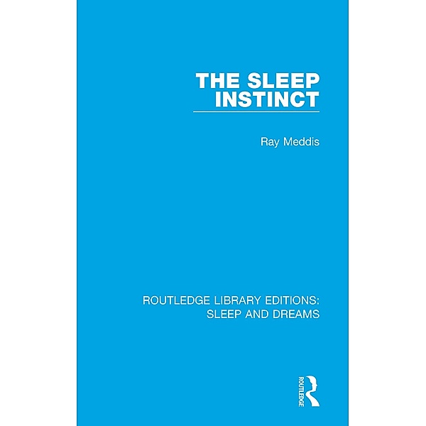 The Sleep Instinct, Ray Meddis