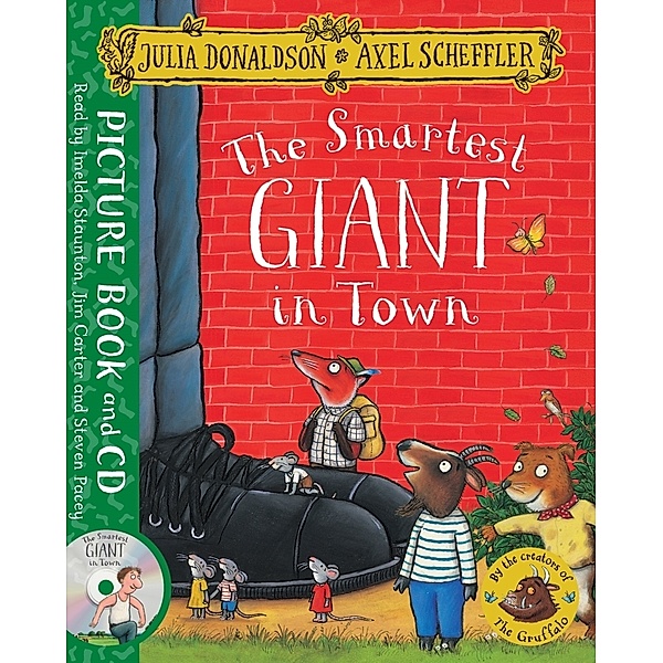 The Smartest Giant in Town, m.  Audio-CD, m.  Buch, 2 Teile, Julia Donaldson