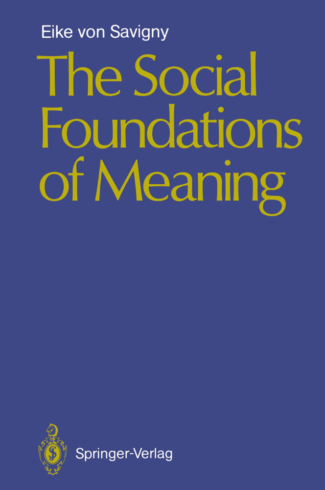 The Social Foundations of Meaning