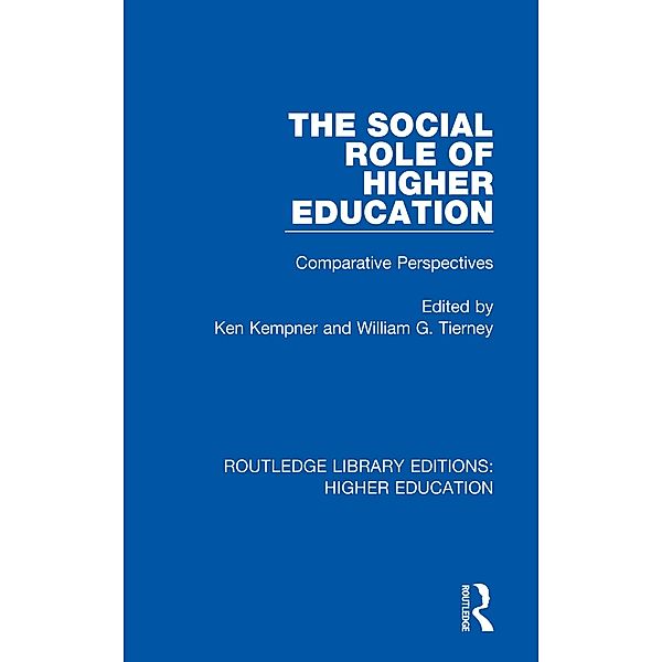 The Social Role of Higher Education