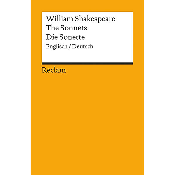 The Sonnets / Die Sonette, William Shakespeare