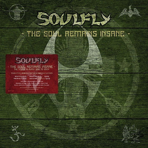 The Soul Remains Insane:Studio Albums 1998 To 2004 (Vinyl), Soulfly