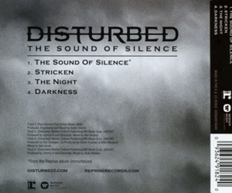 The Sound Of Silence 2-Track Single von Disturbed | Weltbild.de