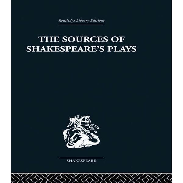 The Sources of Shakespeare's Plays, Kenneth Muir