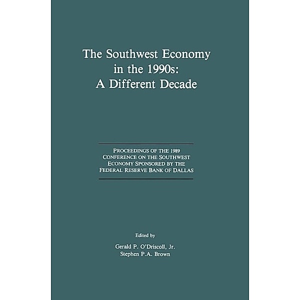 The Southwest Economy in the 1990s: A Different Decade