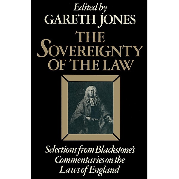 The Sovereignty of the Law, William Blackstone