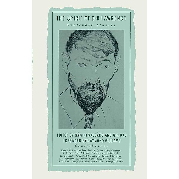 The Spirit of D. H. Lawrence, Gamini Salgado, G. K. Das