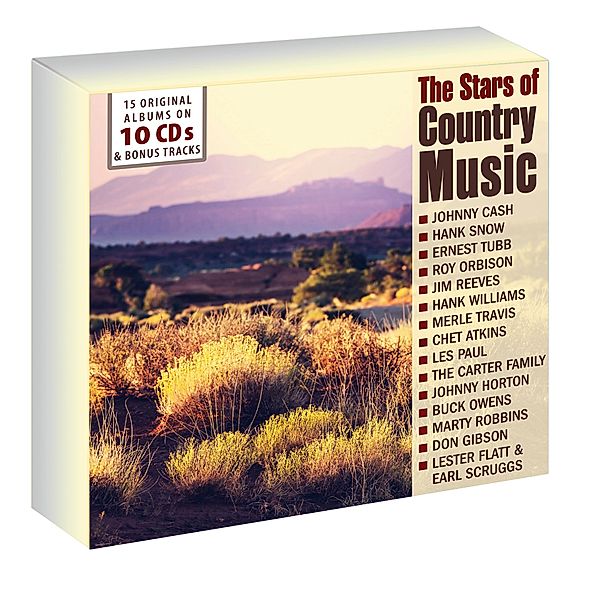 The Stars Of Country Music (15 Original Albums auf 10 CDs), Various