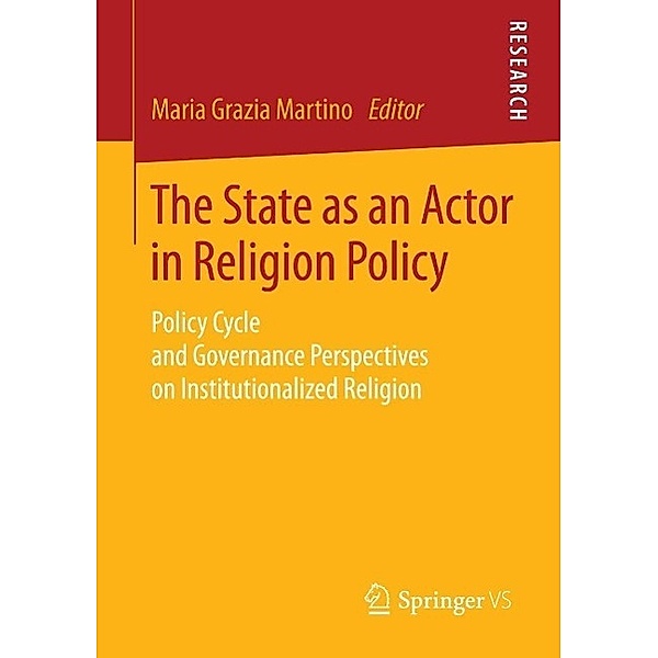 The State as an Actor in Religion Policy