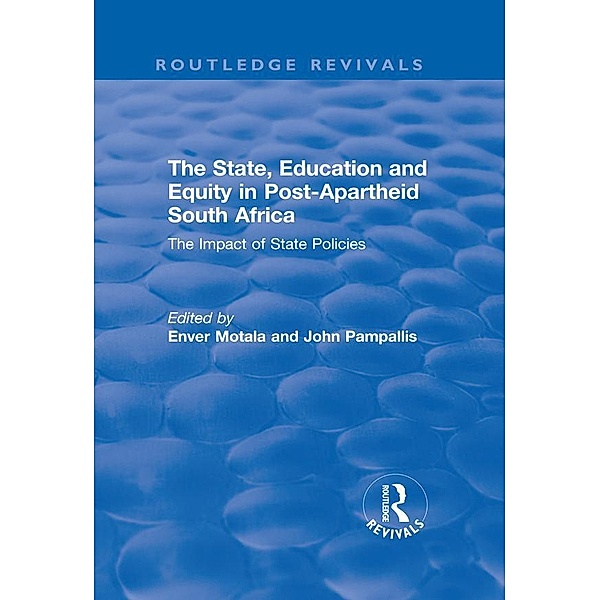 The State, Education and Equity in Post-Apartheid South Africa, Enver Motala