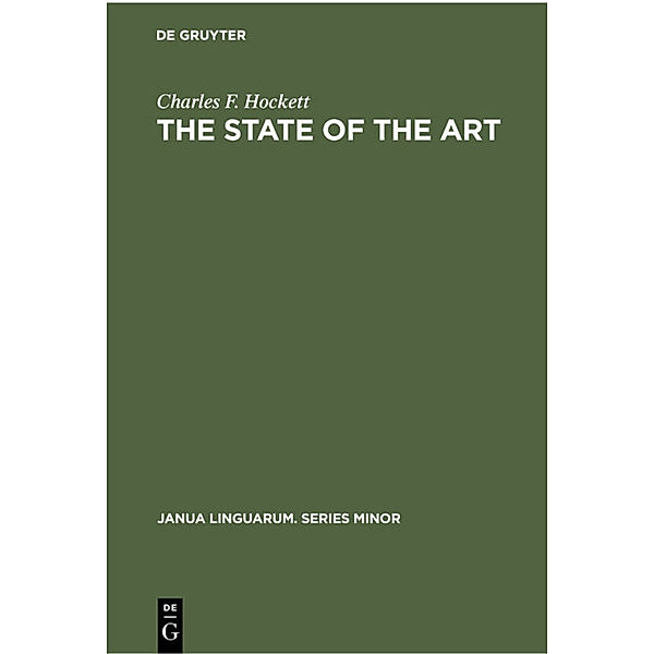 The State of the Art, Charles F. Hockett
