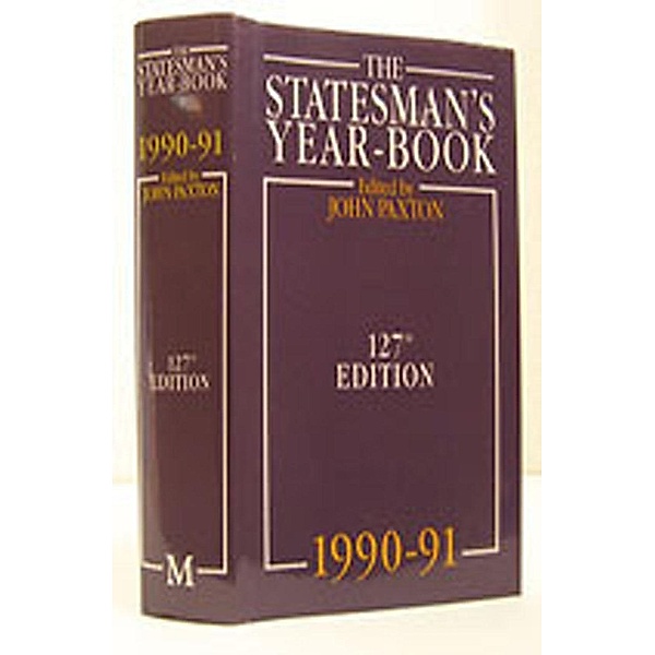 The Statesman's Year-Book 1990-91 / The Statesman's Yearbook