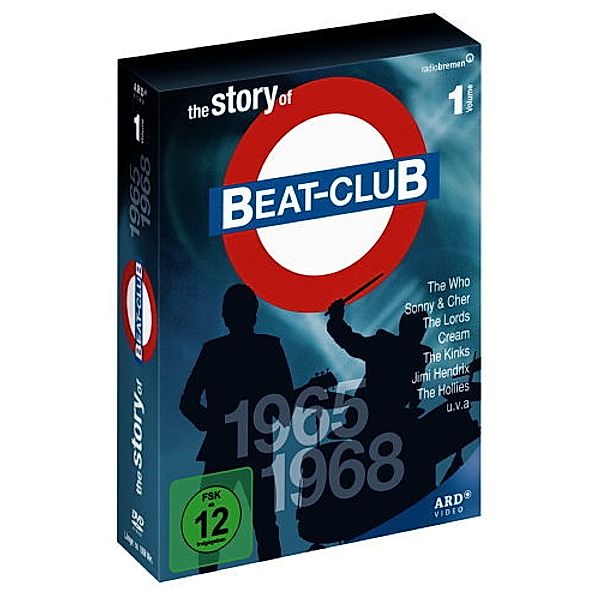 The Story of Beat-Club Vol. 1 - 1965-1968, DVD, Diverse Interpreten