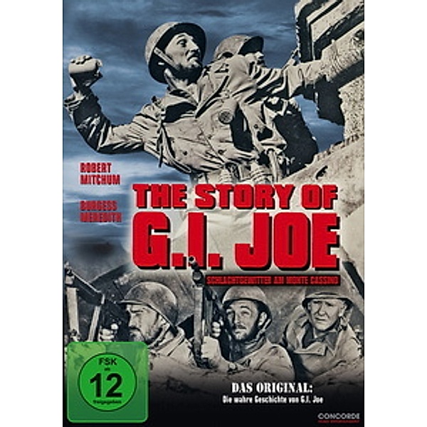 The Story of G.I. Joe - Schlachtgewitter am Monte Cassino, Burgess Meredith, Robert Mitchum