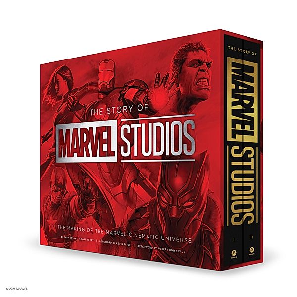 The Story of Marvel Studios, Book/Two-volume set, hardcover with slipcase, Tara Bennett, Paul Terry