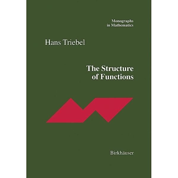 The Structure of Functions / Monographs in Mathematics Bd.97, Hans Triebel