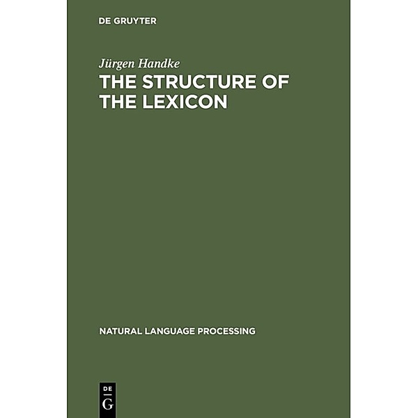 The Structure of the Lexicon, Jürgen Handke