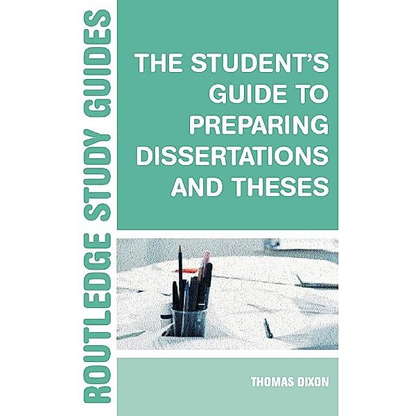 The Student's Guide to Preparing Dissertations and Theses, Brian Allison, Phil Race