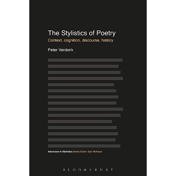 The Stylistics of Poetry, Peter Verdonk