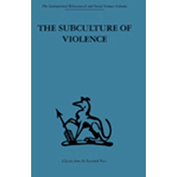 The Subculture of Violence