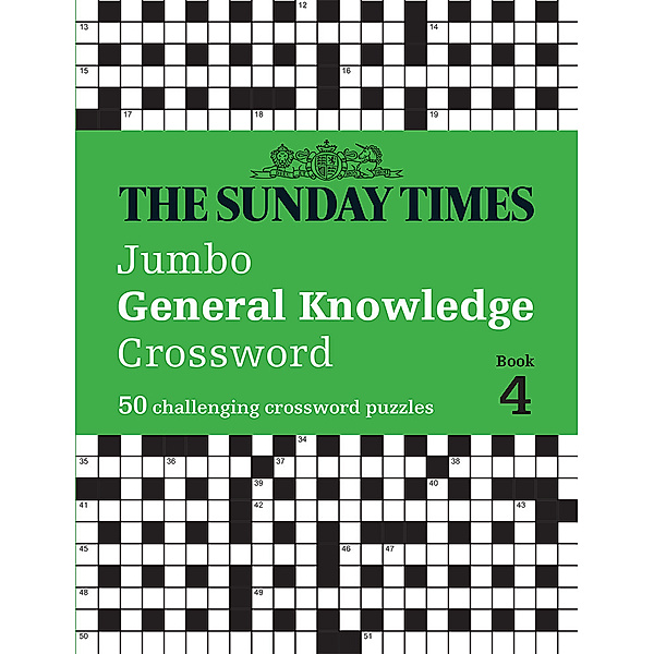 The Sunday Times Jumbo General Knowledge Crossword Book 4, The Times Mind Games, Peter Biddlecombe