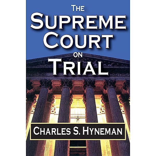 The Supreme Court on Trial, David Listokin