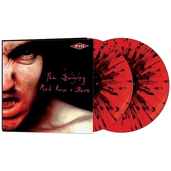 The Swining/Red Raw & Sore (Red/Black Splatter), Pig