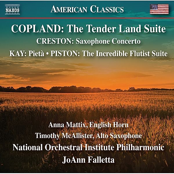 The Tender Land Suite, JoAnn Falletta, National Orchestral Institute Phil.