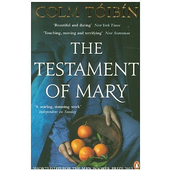 The Testament of Mary, Colm Toíbín