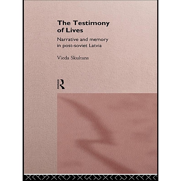 The Testimony of Lives, Vieda Skultans