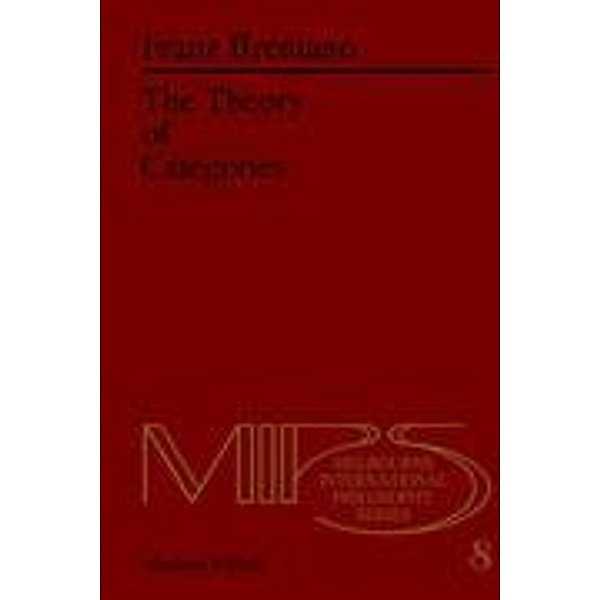 The Theory of Categories, Franz Clemens Brentano