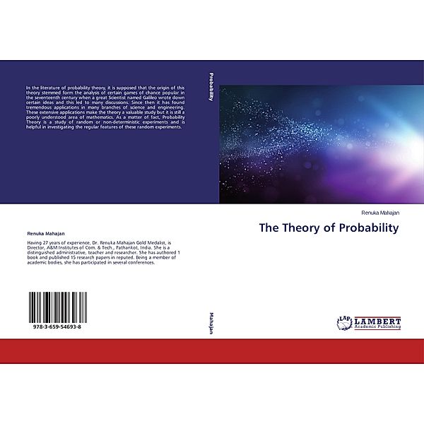 The Theory of Probability, Renuka Mahajan