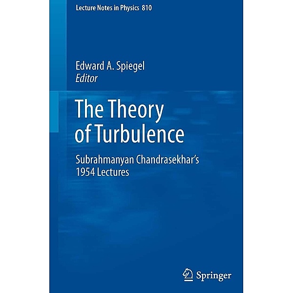The Theory of Turbulence / Lecture Notes in Physics Bd.810