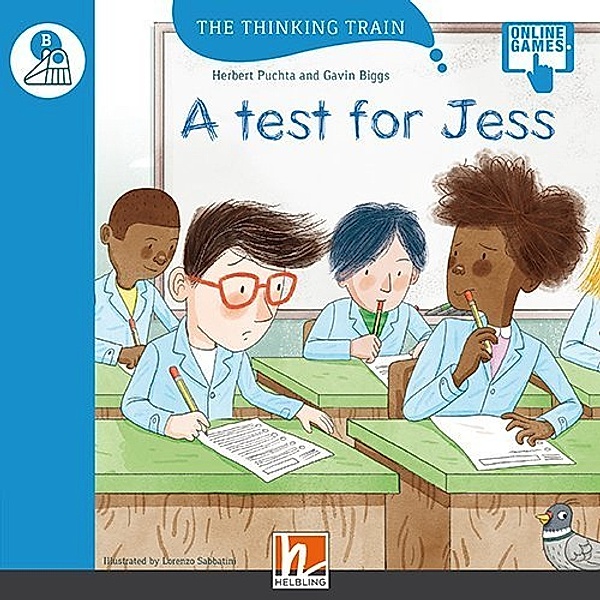 The Thinking Train, Level b / A test for Jess, mit Online-Code, Herbert Puchta, Gavin Biggs