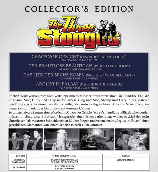 The Three Stooges, DVD