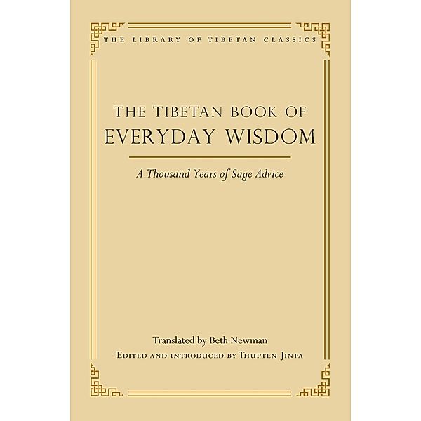 The Tibetan Book of Everyday Wisdom