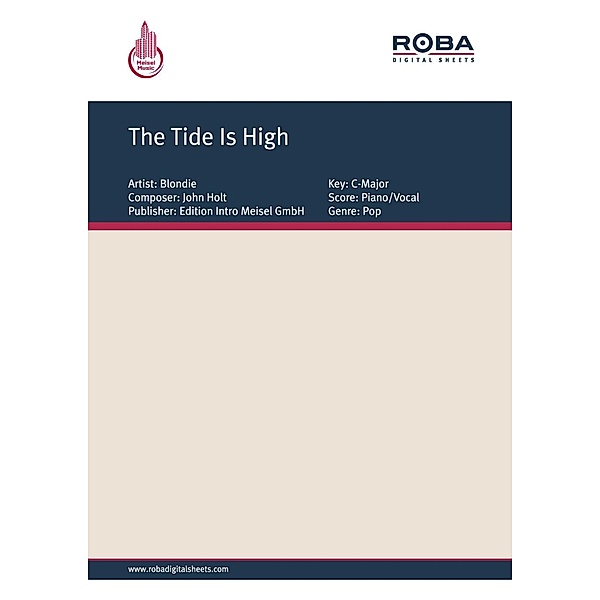 The Tide Is High, John Holt, Tyrone Evans